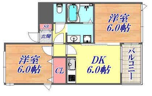 MIZUKI武庫之荘の物件間取画像